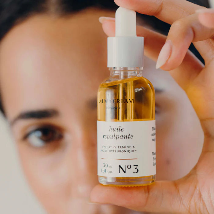 Dumping Oïl – Huile résultante pour une peau hydratée et raffermie