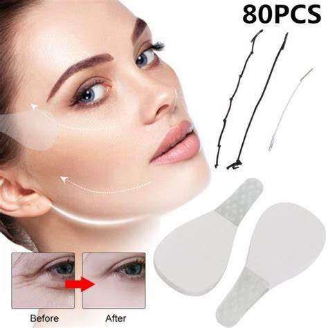 Lift Bands for Forehead and Eyes—Bandes Liftantes Anti-Âge pour le Front et les Yeux